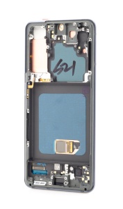LCD Samsung Galaxy S21 5G, G991, Negru, OEM PRC - Img 2