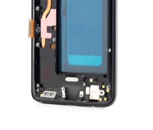 LCD Samsung Galaxy S9, G960, Negru + Rama, Incell - pentru înlocuirea ecranului, compatibil cu Samsung, disponibil pe thenx.net