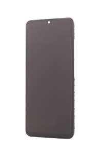 LCD Xiaomi Poco C71, Redmi A5 4G + Rama, Negru, Versiune Long Flex, OEM Service Pack, 56000100C3Z00
