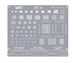 MaAnt BGA Reballing Stencil for IPHONE 12, 12Pro, 12 Pro Max, Mini