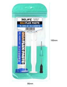 Pasta de Flux RELiFE RL-420S-UV, tip Seringa, disponibil pe thenx.net