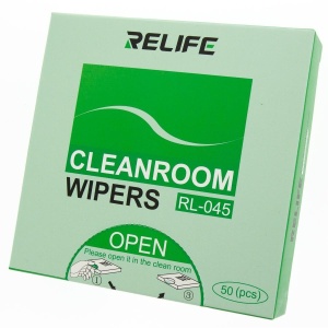 Servetele Antistatice Cleanroom Microfiber Relife, disponibil pe thenx.net