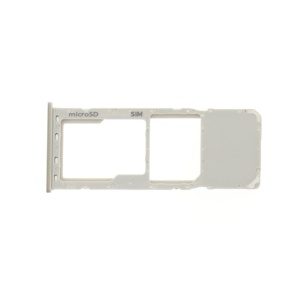 Suport SiM Samsung Galaxy A10, A105, Silver, Single SiM, compatibil cu Samsung, disponibil pe thenx.net