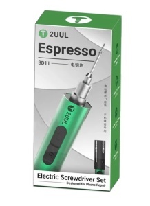 2uul SD11 Espresso Electric Screwdriver Set - thenx.net