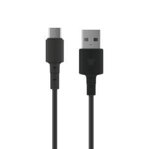 Cablu Micro USB, Vetter GO, 1m, Negru (Min 5 buc.), disponibil pe thenx.net