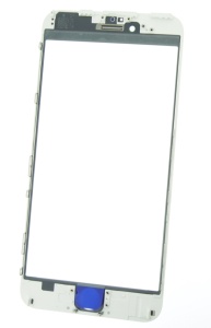 Geam Sticla + OCA iPhone 6 Plus, 5.5 + Rama, Alb, disponibil pe thenx.net