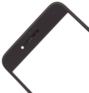Geam Sticla + OCA iPhone 7 Plus, Complet, Negru, disponibil pe thenx.net
