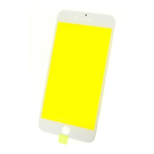 Geam Sticla + OCA iPhone 8 Plus + Rama, Alb, disponibil pe thenx.net