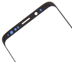Geam Sticla + OCA Samsung Galaxy S9, G960, Negru, compatibil cu Samsung, disponibil pe thenx.net