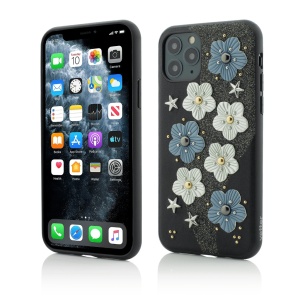 Husa iPhone 11 Pro, Clip-On, Jasmine Series, Negru