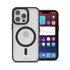 Husa iPhone 13 Pro Max, Clip-On Hybrid, Matt, Compatibil MagSafe, Negru, disponibil pe thenx.net