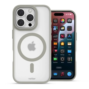 Huse iPhone 16 Pro Max, Clip-On Hybrid, Matt, Compatibil MagSafe, Titanium Grey - thenx.net