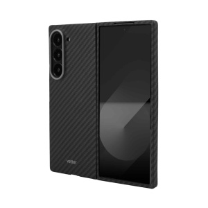 Husa Samsung Galaxy Z Fold6 5G, Clip-On, made from Aramid Fiber, Kevlar, Negru, compatibil cu Samsung, disponibil pe thenx.net