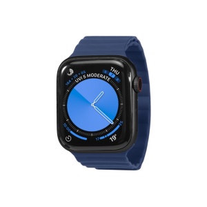 keepON, magnetic band for Apple Watch 11, 10, 9, 8, SE3 44/45/46mm, Blue