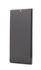 LCD Samsung Galaxy Note 10+, N975, SM-N976, Negru + Rama, Incell