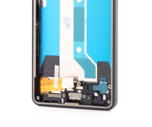 LCD Sony Xperia 10 iV, Negru + Rama - pentru înlocuirea ecranului,  disponibil pe thenx.net