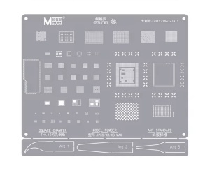 MaAnt BGA Reballing Stencil for IPHONE Xs, XR, Xs Max