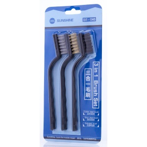 Set 3 in 1 Perii Sunshine SS-046 pentru Curatare, disponibil pe thenx.net