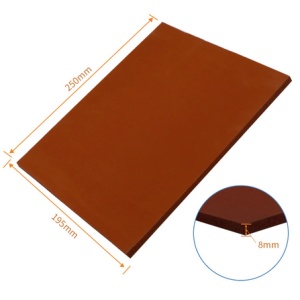 Universal Fitting Pad, 250x195x8mm, Rosu, disponibil pe thenx.net