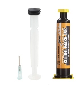 Adeziv UV, Mechanic SU7, Galben UV Solder Mask, 10ml - squaregsm.ro