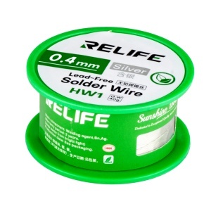Fludor de Sudura, 0.4mm Relife, Silver, RL- HW1 - squaregsm.ro