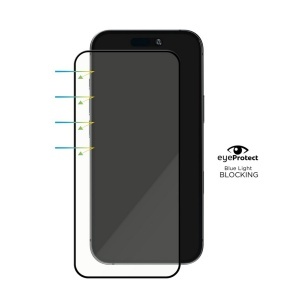 Folie iPhone 17, EyeSafe 2nd Gen, Blue Light Blocking Tempered Glass - thenx.net