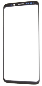 Geam Sticla + OCA Samsung Galaxy S9, G960, Negru, compatibil cu Samsung, disponibil pe thenx.net