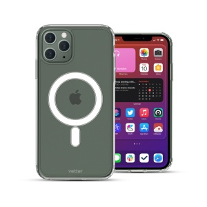 Husa iPhone 11 Pro, Compatibil MagSafe, Soft Pro, Transparent, disponibil pe thenx.net