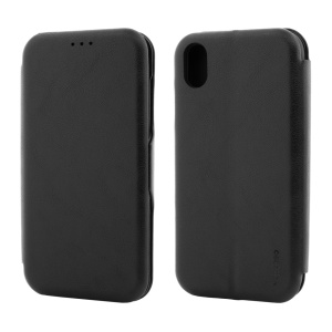 Husa iPhone XR Vetter GO, Flip Series, Negru, disponibil pe thenx.net