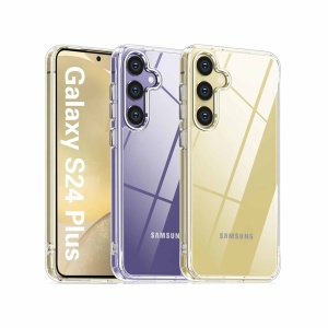Husa Samsung Galaxy S24+, Crystal Series, Transparent, compatibil cu Samsung, disponibil pe thenx.net