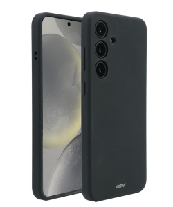 Husa Samsung Galaxy S25 Plus Clip-On Soft Touch Silk Series Mag Safe Compatible, Black - thenx.net