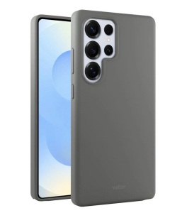 Husa Samsung Galaxy S25 Ultra Clip-On Soft Touch Silk Series Mag Safe Compatible,Titanium Grey