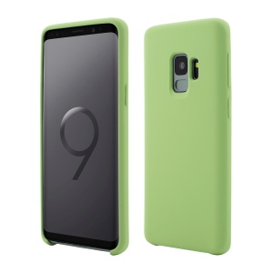 Husa Samsung Galaxy S9, Clip-On Soft Touch Silk Series, Green
