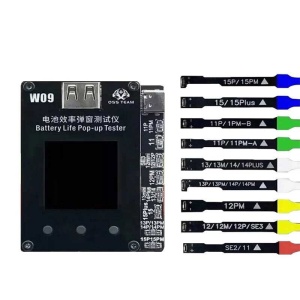 Instrument de Testare a Duratei de Viata a Bateriei W09 Pro cu Pop-Up