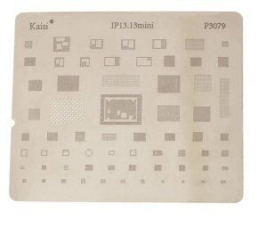 Kaisi BGA Reballing Stencil for iPhone 13, 13 Mini, P3079 - squaregsm.ro