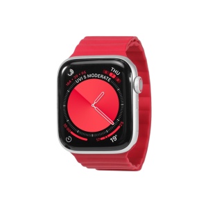 keepON, magnetic band for Apple Watch 11, 10, 9, 8, SE3 38/40/41/42 mm, Red