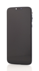 LCD Motorola Moto G7 Power, Negru + Rama - pentru înlocuirea ecranului,  disponibil pe thenx.net