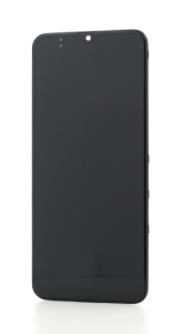 LCD Samsung Galaxy A20, A205, Negru + Rama