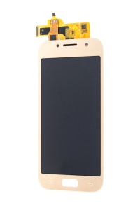 LCD Samsung Galaxy A3 (2017), A320, Gold, [OLED2] - pentru înlocuirea ecranului, compatibil cu Samsung, disponibil pe thenx.net