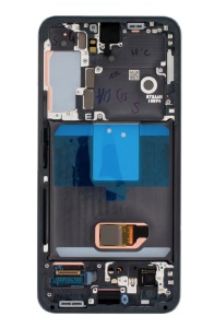 LCD Samsung Galaxy S22 5G S901 + Rama, Negru, Service Pack GH82-27521A - Img 2