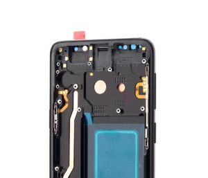 LCD Samsung Galaxy S9, G960, Negru - pentru înlocuirea ecranului, compatibil cu Samsung, disponibil pe thenx.net