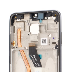 LCD Xiaomi Redmi Note 8 Pro, Negru + Rama - pentru înlocuirea ecranului,  disponibil pe thenx.net