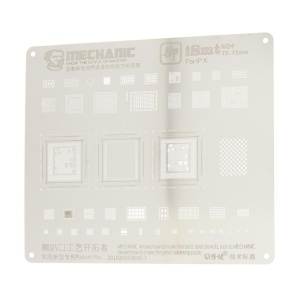 Mechanic, iSmt Series Steel Stencil, iPhone X, disponibil pe thenx.net