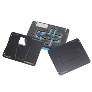Qianli, Middle Frame Reballing Platform Precise Magnetic Alignment Positioning, iPhone 11, 11 Pro, 11 Pro Max, disponibil pe thenx.net
