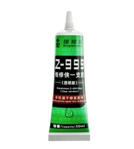 Repairman Z-999 Adeziv pentru Rama si Capac Spate Telefon, Negru 50ml - squaregsm.ro