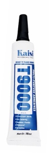 Adeziv Kaisi Crystal Glue, T9000, 18ml, Negru