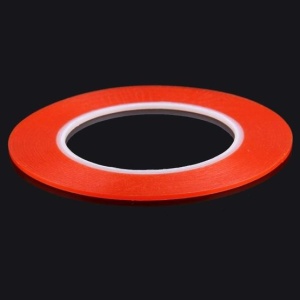 Banda Dublu Adeziva 2mm, Rosu, disponibil pe thenx.net