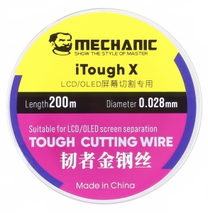 Fir Separare Molibden Mechanic iTough X, 200m, 0.028mm, disponibil pe thenx.net