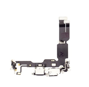 Flex incarcare iPhone 15 Plus, Negru