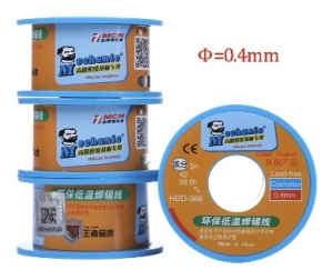 Fludor MECHANiC Lead-Free 0.4mm 40g Sn98/3BiCu0.7, disponibil pe thenx.net